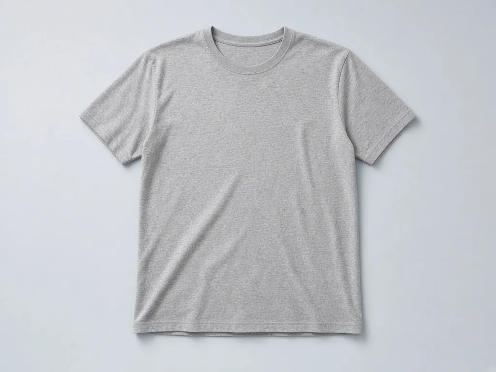 Heather grey unisex t-shirt